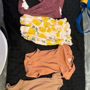 Vibrant Kids' Clothing Set - Yellow, Pink, Orange